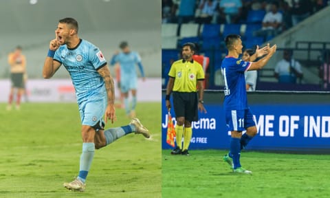  Nikos Karelis and Sunil Chhetri hold the key for Bengaluru and Mumbai