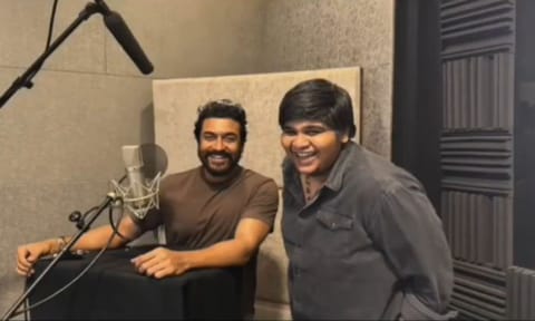 Actor Suriya and Director Karthik Subbaraj (Instagram)