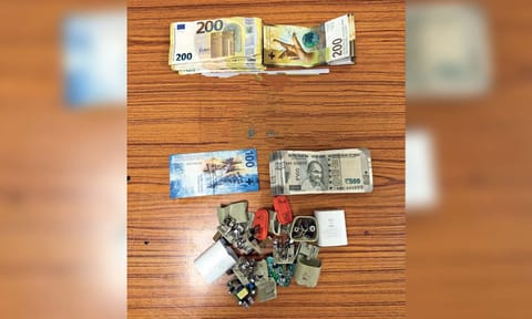 Seized foreign currencies 