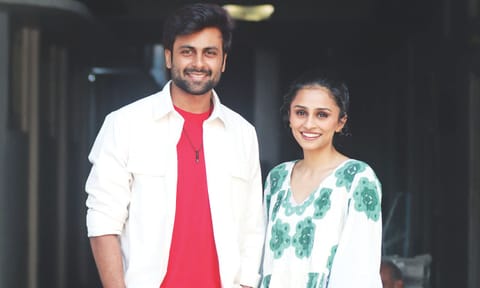Ashwin Kumar and Pragathi 