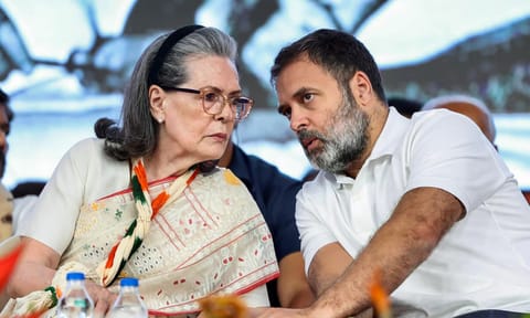 Sonia Gandhi & Rahul Gandhi (PTI)