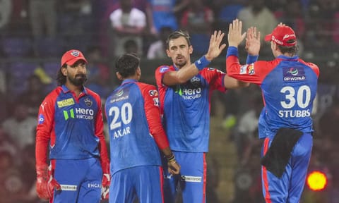 Steely Starc takes DC to Super Over win against RR (PTI)