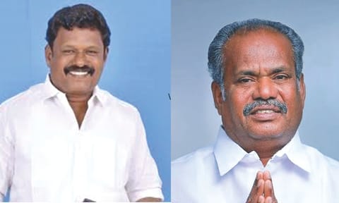 DMK MLAs Thiyagarajan and Boominathan 