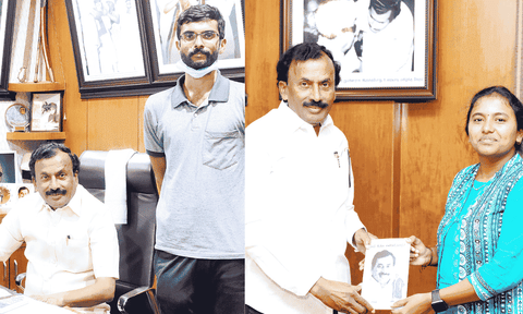 Saidai Duraisamy with Siva Chandran, Monica R 