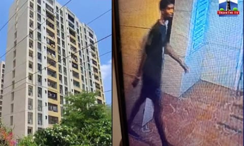  Chennai apartment complex; Photo of man involved in the incident