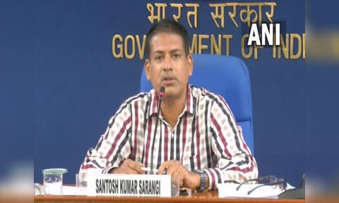 New and Renewable Energy Secretary and CMD of Solar Energy Corporation of India, Santosh Kumar Sarangi (ANI)