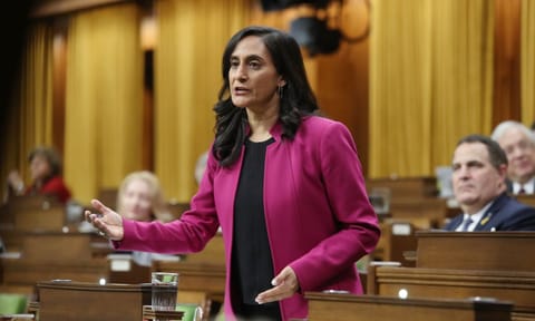 Canada's nnew foreign minister, Anita Anand (IANS)