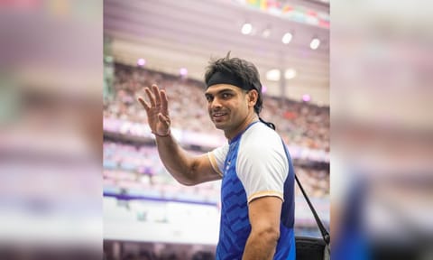 Star Indian javelin thrower Neeraj Chopra 