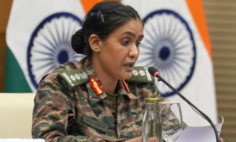 Col Sophia Qureshi (AP) 