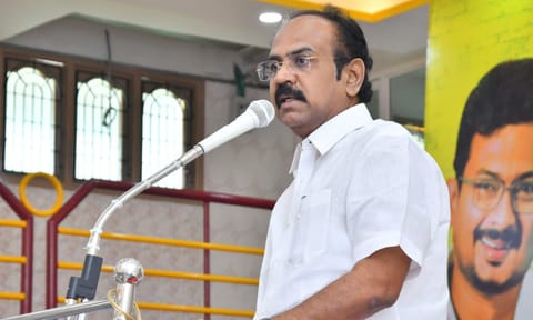 State Finance Minister Thangam Thennarasu 