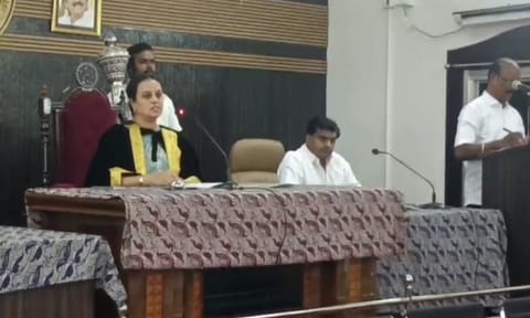 Kancheepuram Mayor Mahalakshmi Yuvaraj 