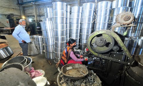 A utensil manufacturing MSME unit