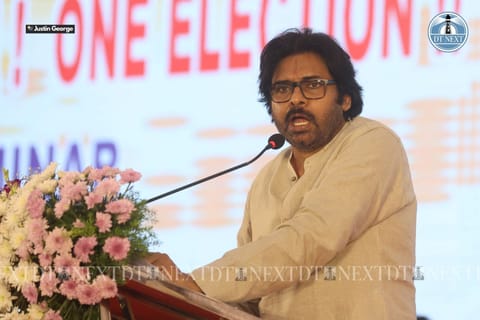  Andhra Pradesh Deputy Chief Minister Pawan Kalyan (Photo: Justin George)