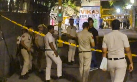 Visuals from the spot (PTI) 