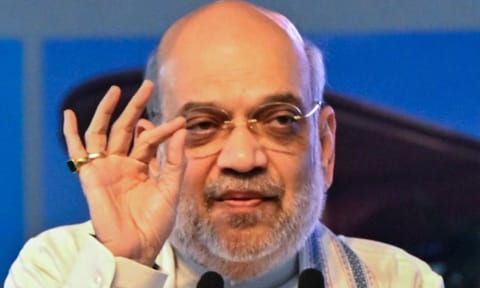 Union Home Minister Amit Shah {PTI} 
