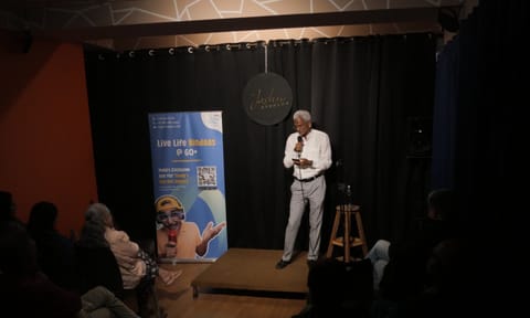 From the seniors' open mic held in Mumbai
