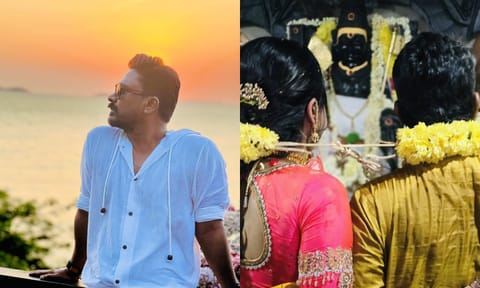 Actor Krishna ties knot with Sadhvia (Photo: X/ @Actor_Krishna)