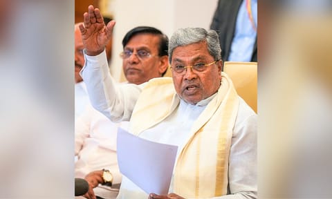 Karnataka Chief Minister Siddaramaiah (PTI) 