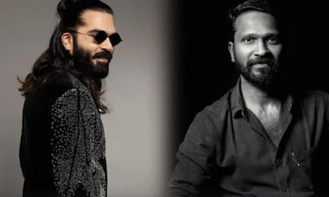 Silambarasan TR and Vetrimaaran