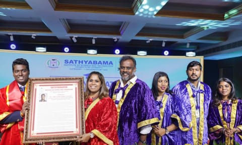  The 34th convocation of Sathyabama Institute of Science and Technology (SIST) 