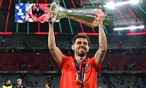 Bernardo Silva won UEFA Nations League with Portugal earlier this month 