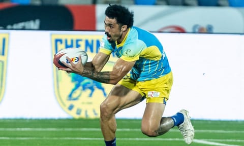 Chennai's Vaafauese Maliko in action