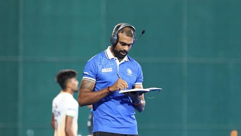 India Junior Hockey team coach PR Sreejesh