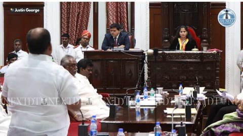 Greater Chennai Corporation monthly council meet (Credits: Justin George) 