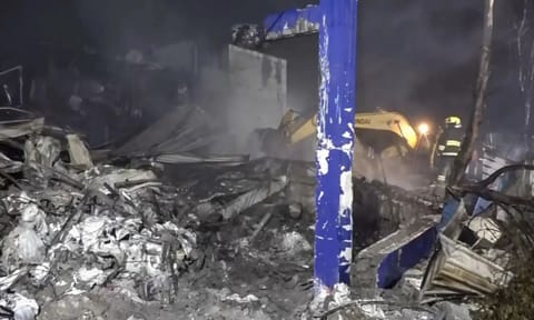Telangana pharma plant explosion (PTI) 