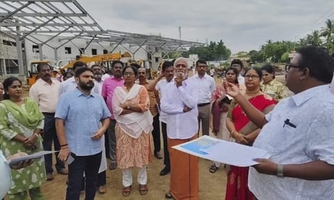 PK Sekarbabu inspected the Chengalpattu bus terminus 