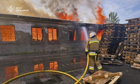 Ukrainian emergency service (AP)