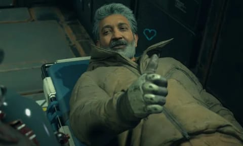 SS Rajamouli has forayed into the world of gaming with a cameo in “Death Stranding 2: On the Beach" (PTI)