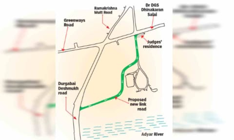Proposed new link road (File) 
