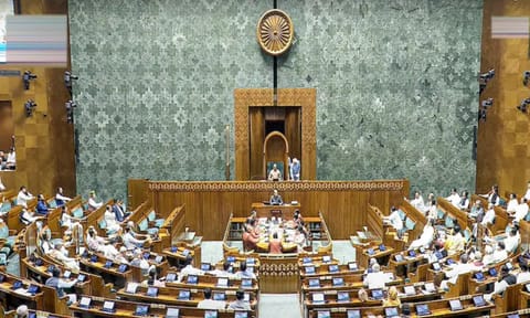  Parliament’s monsoon session (PTI)