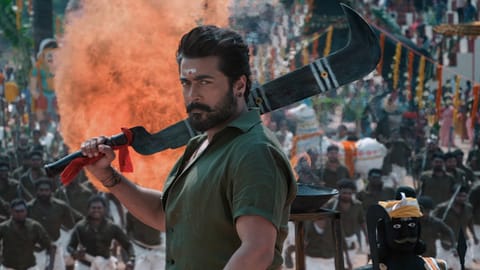 Screengrab from Suriya's 'Karuppu'