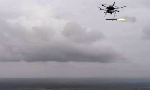 DRDO carries out flight trials of UAV Launched Precision Guided Missile (ULPGM) V3 in the National Open Area Range (NOAR), test range in Kurnool, Andhra Pradesh (PTI) 