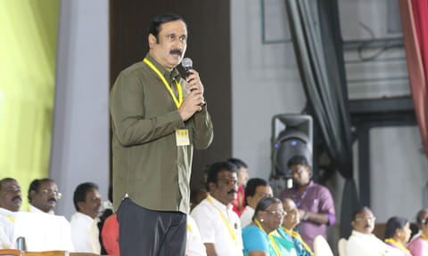 Anbumani Ramdoss (Photo: Justin George) 