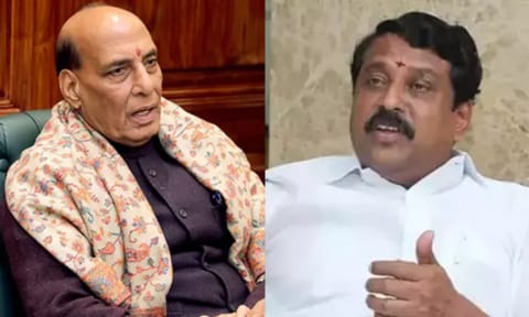 Rajnath Singh and Nainar Nagenthran