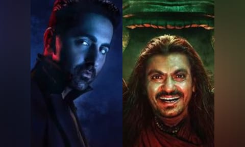 Thama posters (Photo/Instagram@maddockfilms)