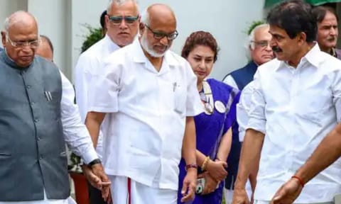 Former Supreme Court judge B Sudershan Reddy (PTI) 