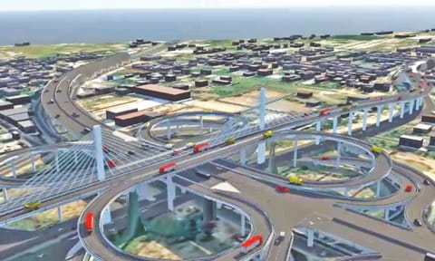 An artist’s impression of Maduravoyal flyover
