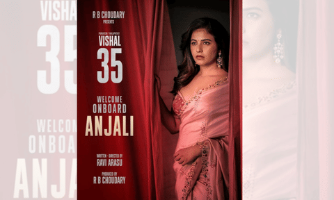 Actress Anjali comes onboard actor Vishal's film (IANS)