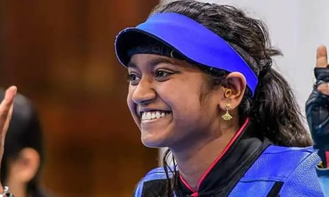 Indian shooter Elavenil Valarivan (PTI) 