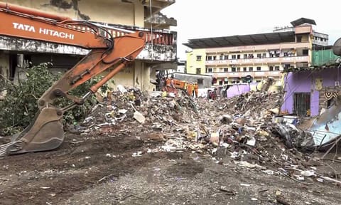 Visuals from the spot (PTI) 