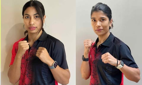 Lovlina Borgohain; Nikhat Zareen 