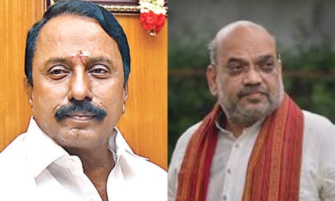 Senior AIADMK leader KA Sengottaiyan met Union Home Minister Amit Shah in Delhi