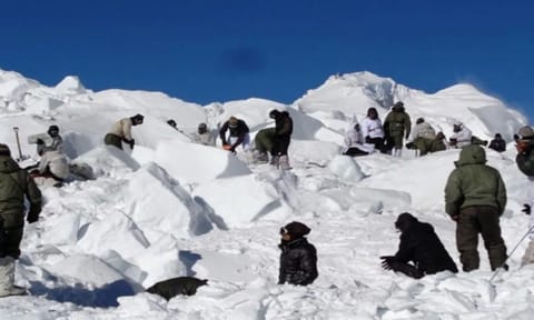 Avalanche strikes Siachen base camp in Ladakh (PTI)