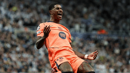 Champions League: Rashford stars in Barcelona win as De Bruyne loses on City return