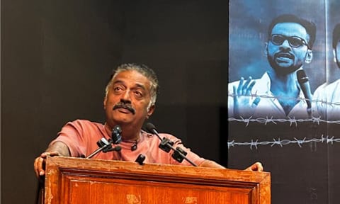 Still of Prakash Raj from the event (Image/X)