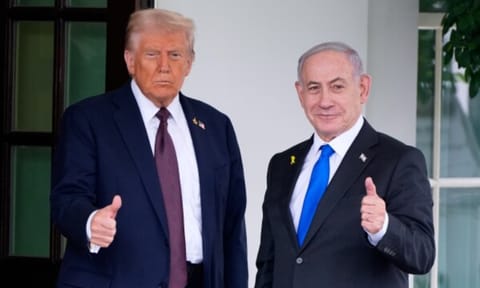 Trump, Netanyahu (AP)